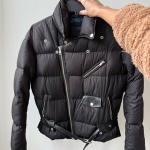 Polo Ralph Lauren Black Puffer Jacket S